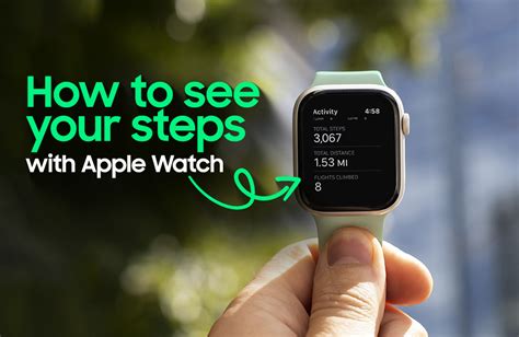 how to see steps on apple watch